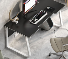 JP现代简约电脑台式桌家用电竞桌子游戏卧室桌办公桌学生写字台书