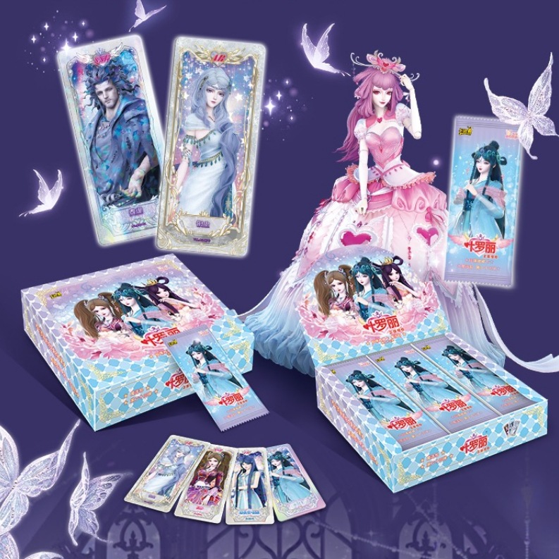 卡游正版授权叶罗丽仙境收藏卡1元包23弹主播直播批发卡牌-阿里巴巴