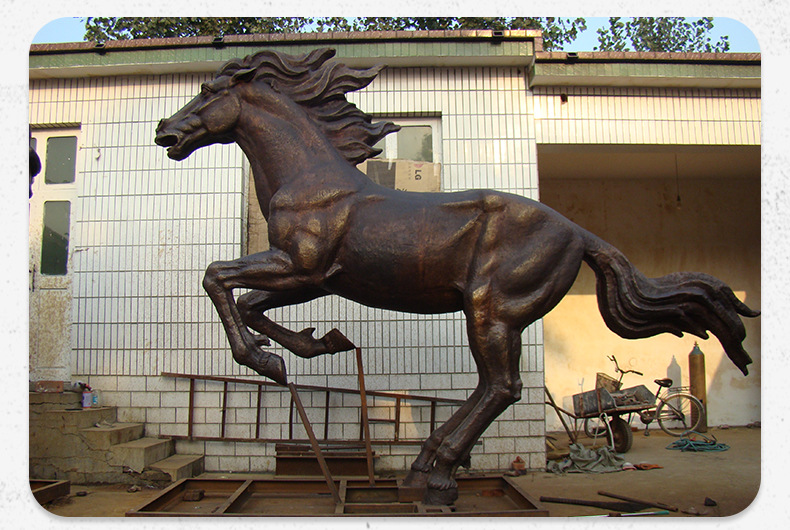 大型铜马雕塑定制青铜铸铜雕塑户外广场景观摆件仿真动