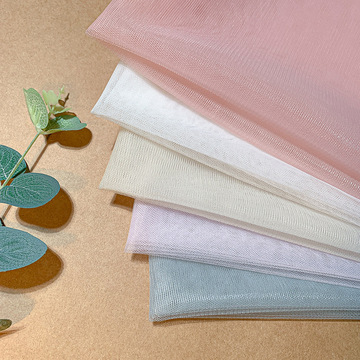 新款锦纶网纱布轻薄柔软金线网眼布服装鲜花礼盒包装面料薄纱布料