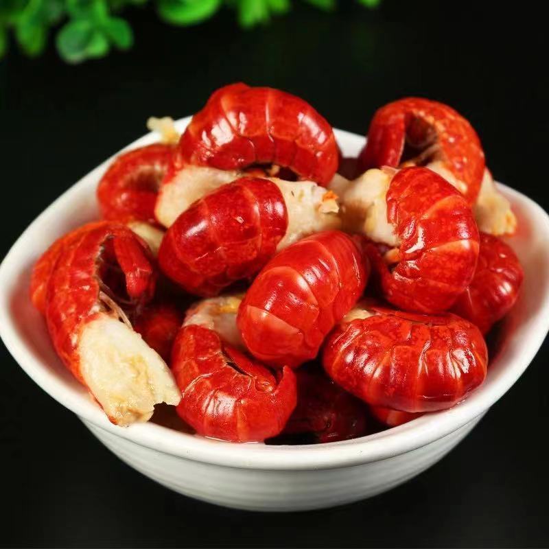 厂家龙虾尾整箱批发活虾现剥速冻小龙虾尾巴熟冻虾球大量批发