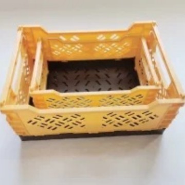 cosmetic storage plastic storage basket folding storage basket desktop sundries storage box dormitory