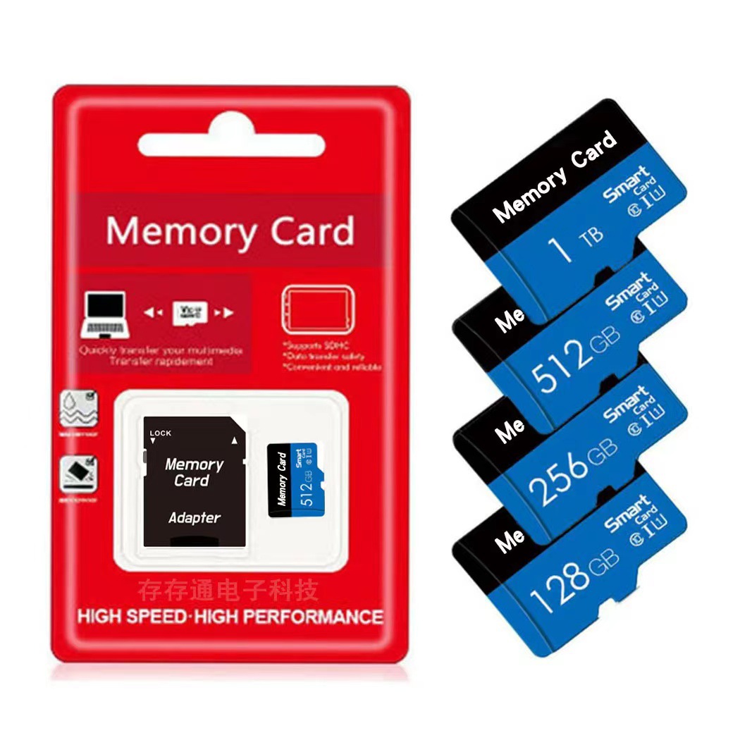 外贸跨境2tb 1tb扩容卡内存卡128g 256g 512g高速1tb 2tb升级tf卡