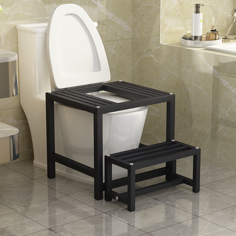 马桶凳脚踏凳蹲坑坐便改蹲便器脚凳蹲便器坐蹲两用一体双用亚马逊