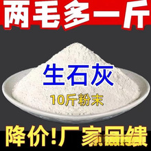 种菜消毒干燥剂土壤农业用石灰粉杀虫树木白墙地刷生石灰
