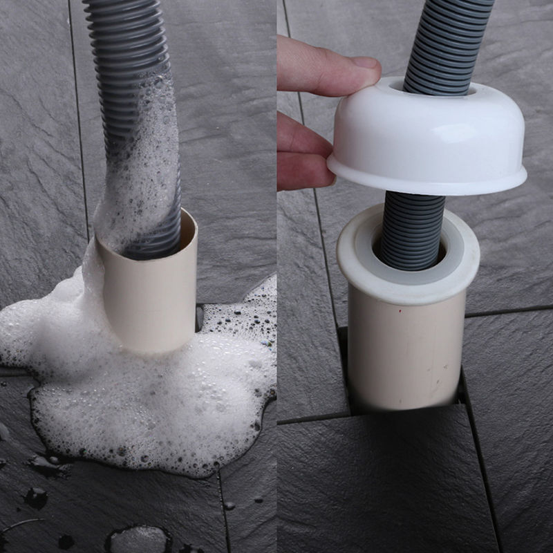 下水管防臭密封圈洗衣机排水管下水道地漏盖厨房硅胶防臭塞防臭芯