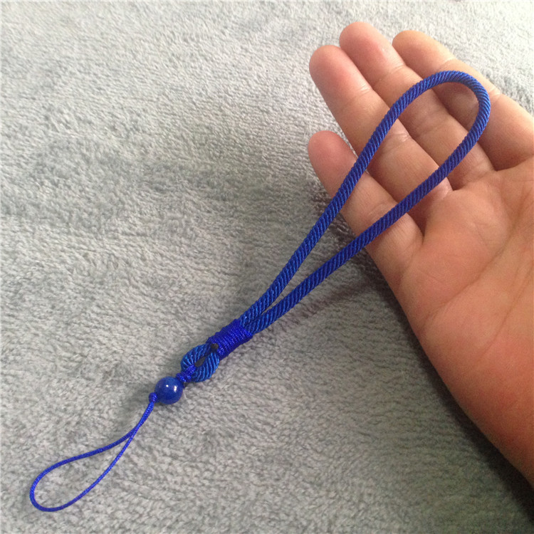 加粗款手工编织手机挂绳挂手腕时尚手机链女个性手机绳男配饰