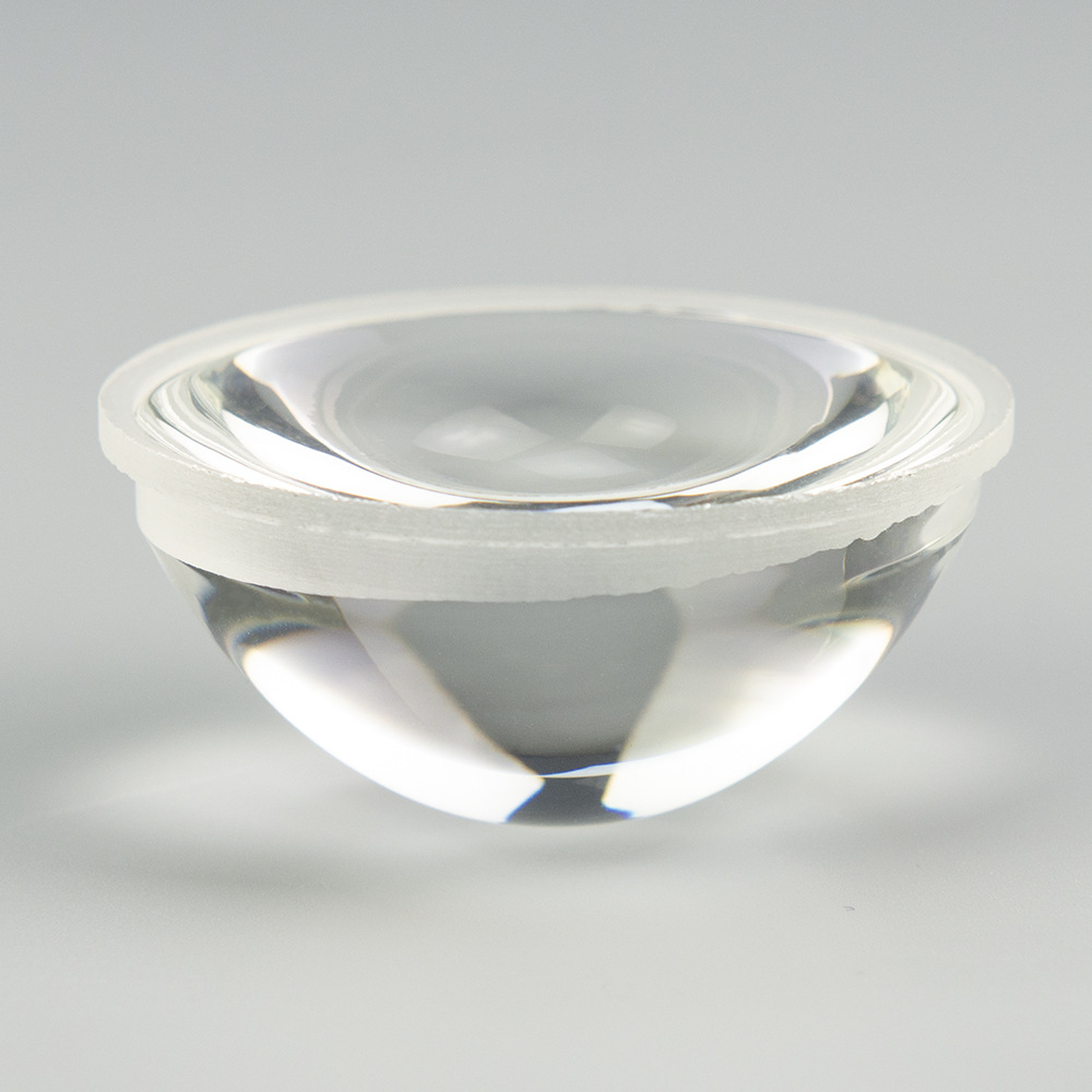 定制加工光学玻璃半球多台阶透镜光学镀膜医疗检测汽车大灯镜片wl