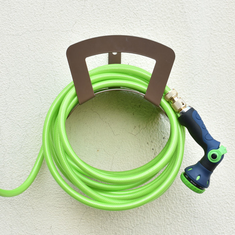 卷管器不锈钢挂墙壁浇花软管收纳架洗车水管架绕管器家用卷管盘管