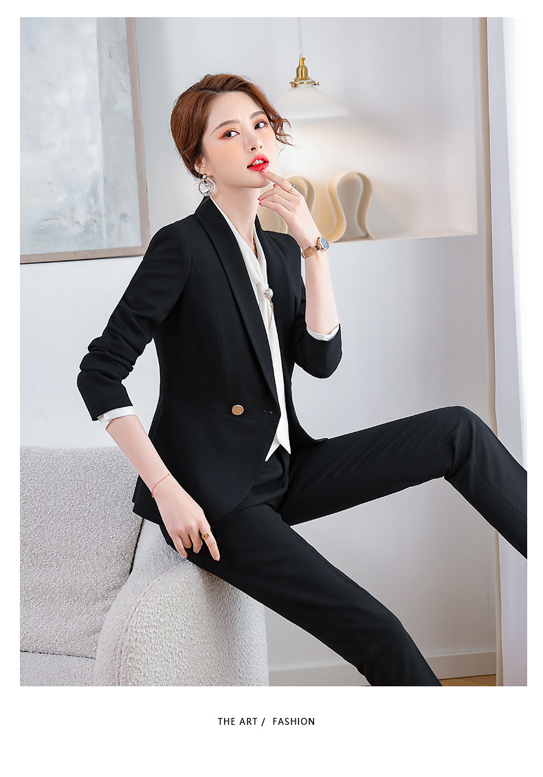 西装套装女总裁韩版ol职业修身正装韩版气质时尚工作服西服女士