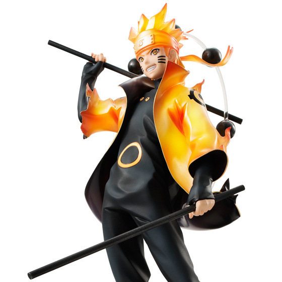 晨阳megahouse mh gem 火影忍者 疾风传 漩涡鸣人 六道仙人 手办
