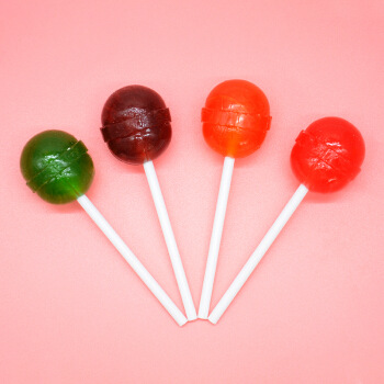 过年糖果批发乌克兰进口可乐果味笑脸棒棒糖高颜值休闲零食水果糖