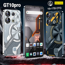 GT10 Pro跨境6+128新爆款现货4G全网通6.8寸安卓智能手机外贸代发