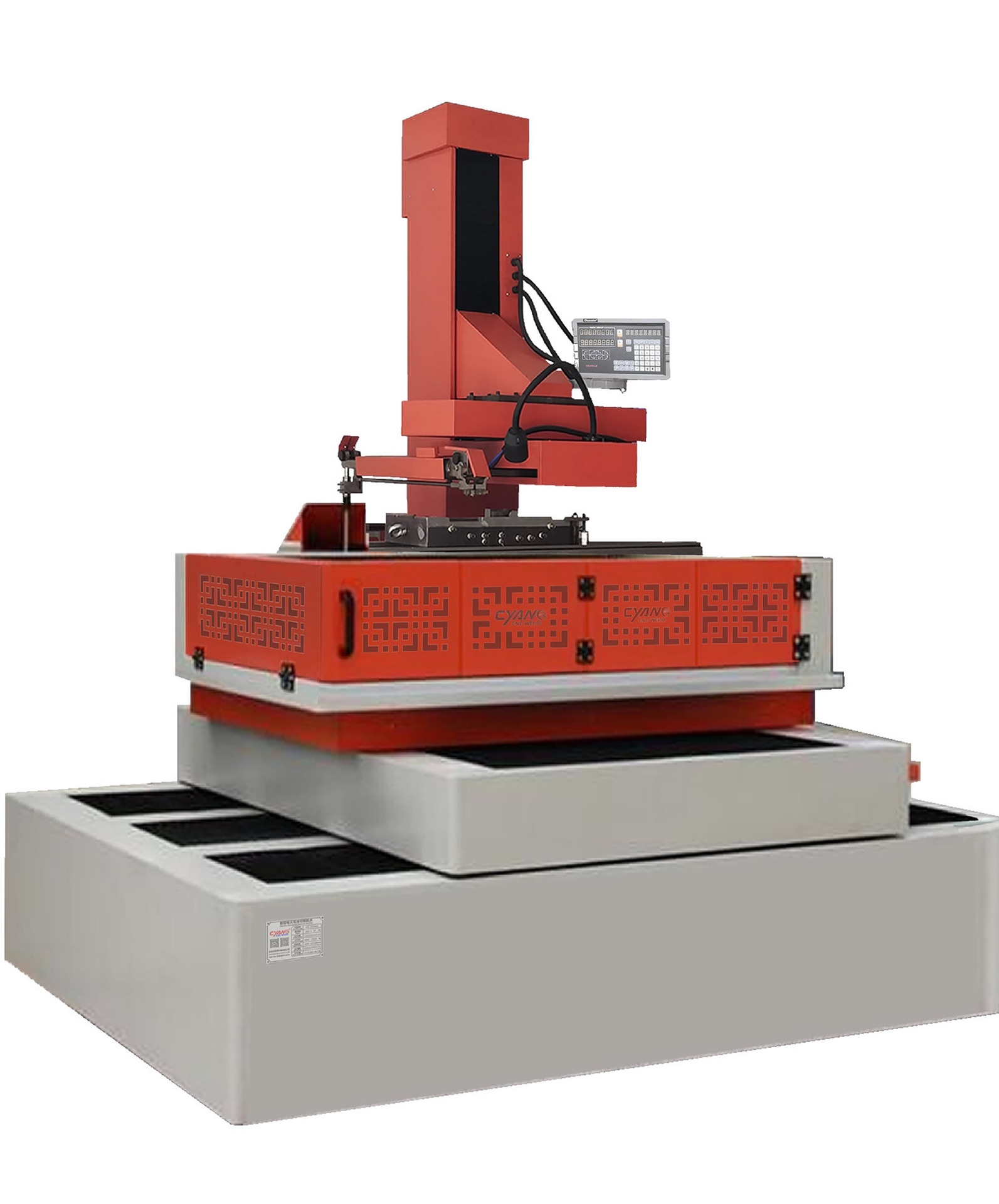 数控线切割机床厂商直供琛扬dk7763高精度90度大锥度线切割机床