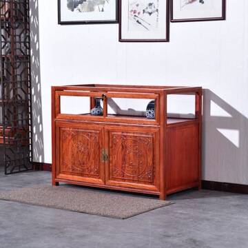 实木珠宝展示柜仿古玻璃展柜中式复古文玩手串柜台玉器古董陈列柜