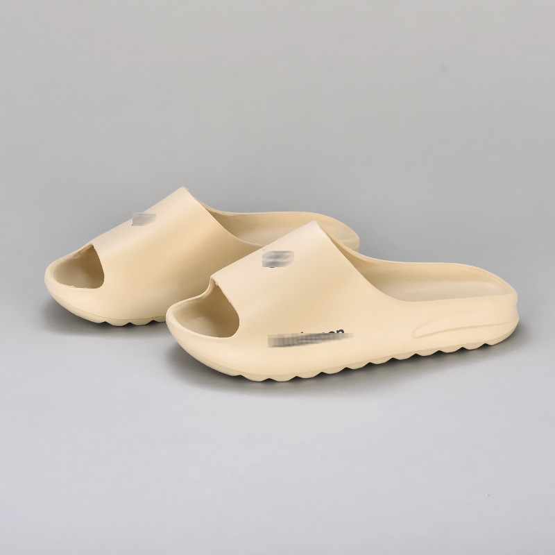 lulu椰子拖鞋厚底面包拖鞋2022新款侃爷一字拖yeezy夏季凉eva拖鞋