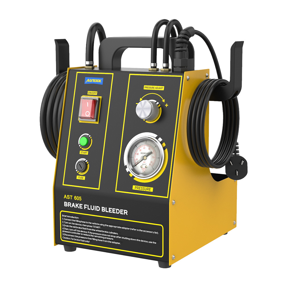 autool 汽车刹车油更换机加注机电动脉冲式全自动交换器换油设备