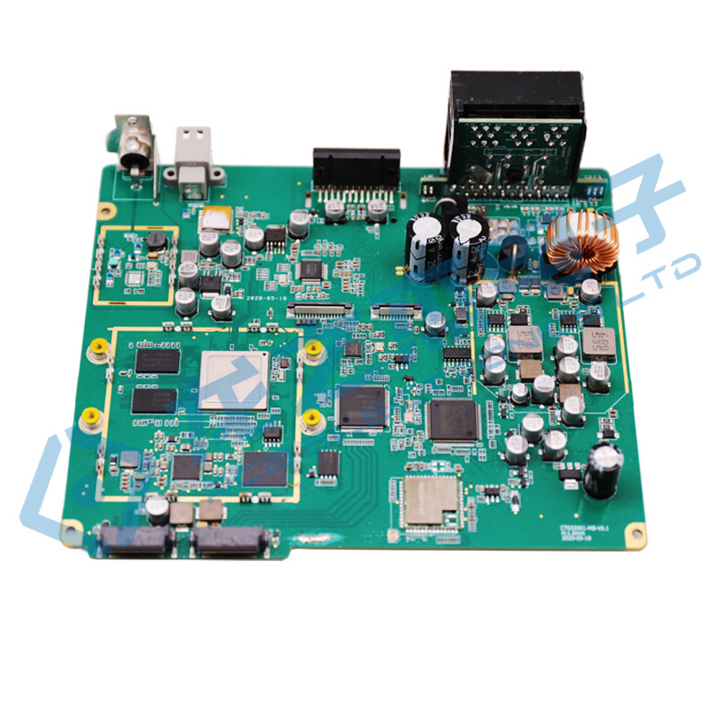 无人驾驶新能源汽车中控板 8l厚金osp工艺hdi车联网控制主板pcba