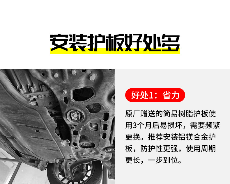 Suitable for Ideal L9 Battery Engine Lower Guard Plate Original Modified Wiring Harness Guard Plate Motor Chassis Guard Plate