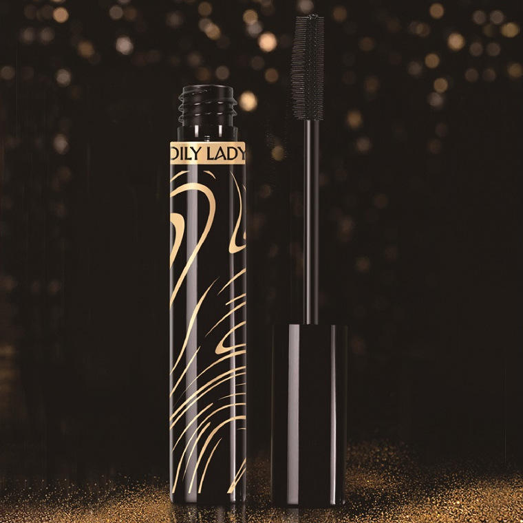 dilylady睫毛膏 批发不晕染防水卷翘纤长浓密睫毛国货品牌黑色