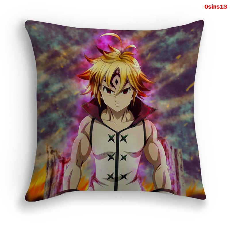seven deadly sins七大罪 全彩3d数码印花枕套抱枕枕头可定制