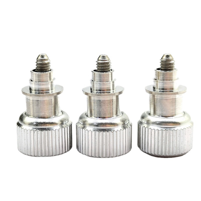 弹簧螺钉yd-pf11mw-m6-1/2铝浮动松不脱机箱机柜面板组合手拧螺钉