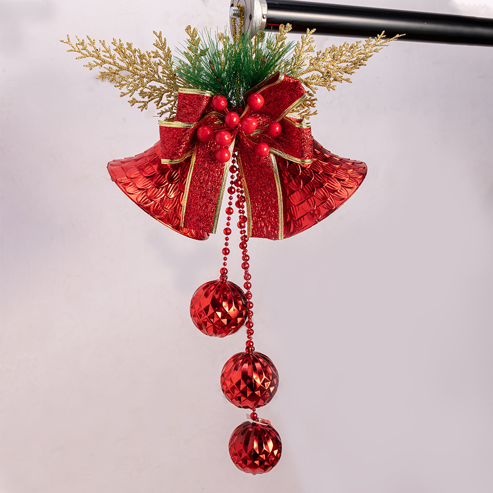 圣诞节装饰品 多色多规格铃铛 新年圣诞派对装饰铃铛批发