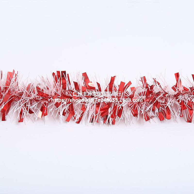 毕业圣诞节抛丝雪花毛条活动场地布置舞台装彩条饰婚房场彩带拉花