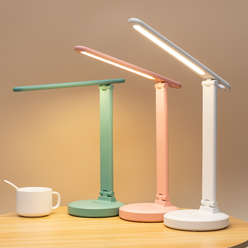 学生书桌长方形台灯少女心阅读工作led宿舍卧室床头创意节日礼品