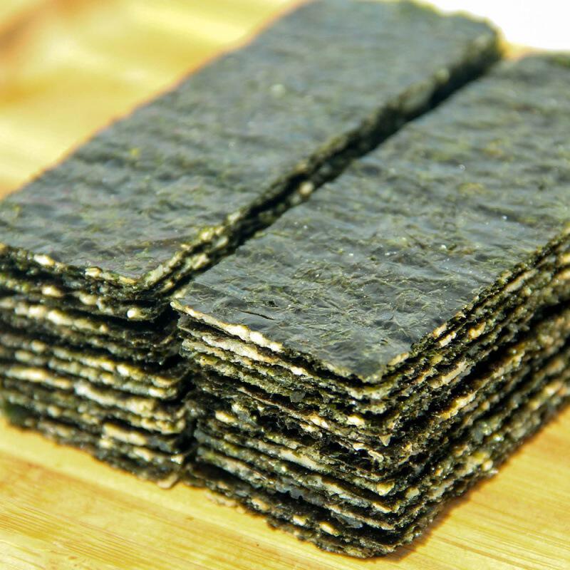 夹心海苔批发市同款脆网红小零食罐装芝麻儿童孕妇即食小吃速卖通