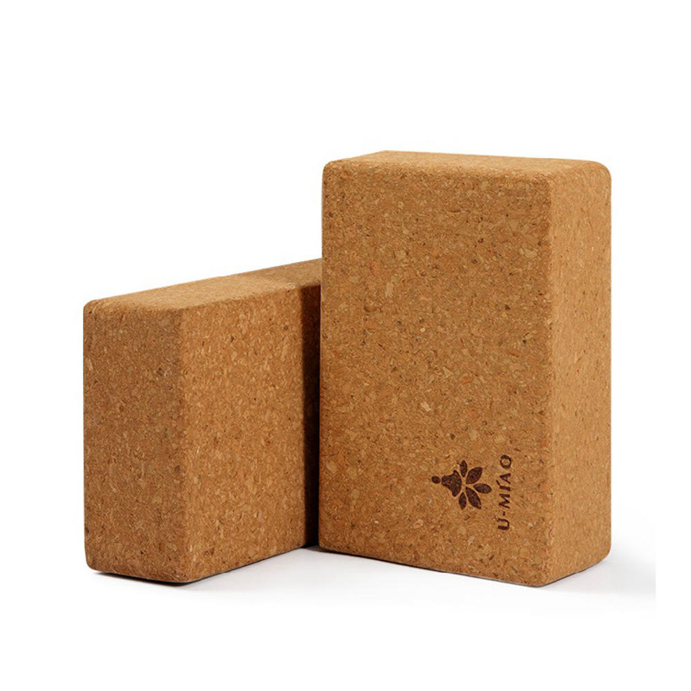 软木瑜伽瑜珈砖枕高密度健身砖 健身器材yoga brick block