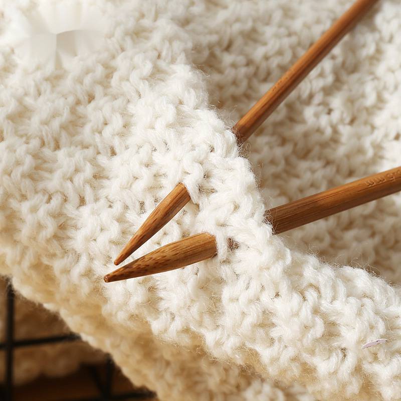 打缝毛衣针竹针毛线织针棒针粗针环形编织围巾的钩针全套套装工具