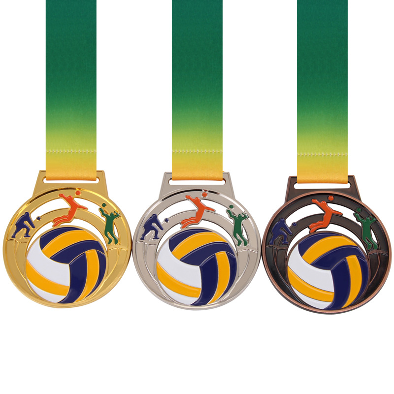 Hollow Medal Football Basketball Games Competition Medal Customized Sports Games Souvenir Medal Printed Logo