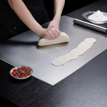 D9GH不锈钢菜板擀面板砧板揉面案板厨房切菜板双面家用大号占板和