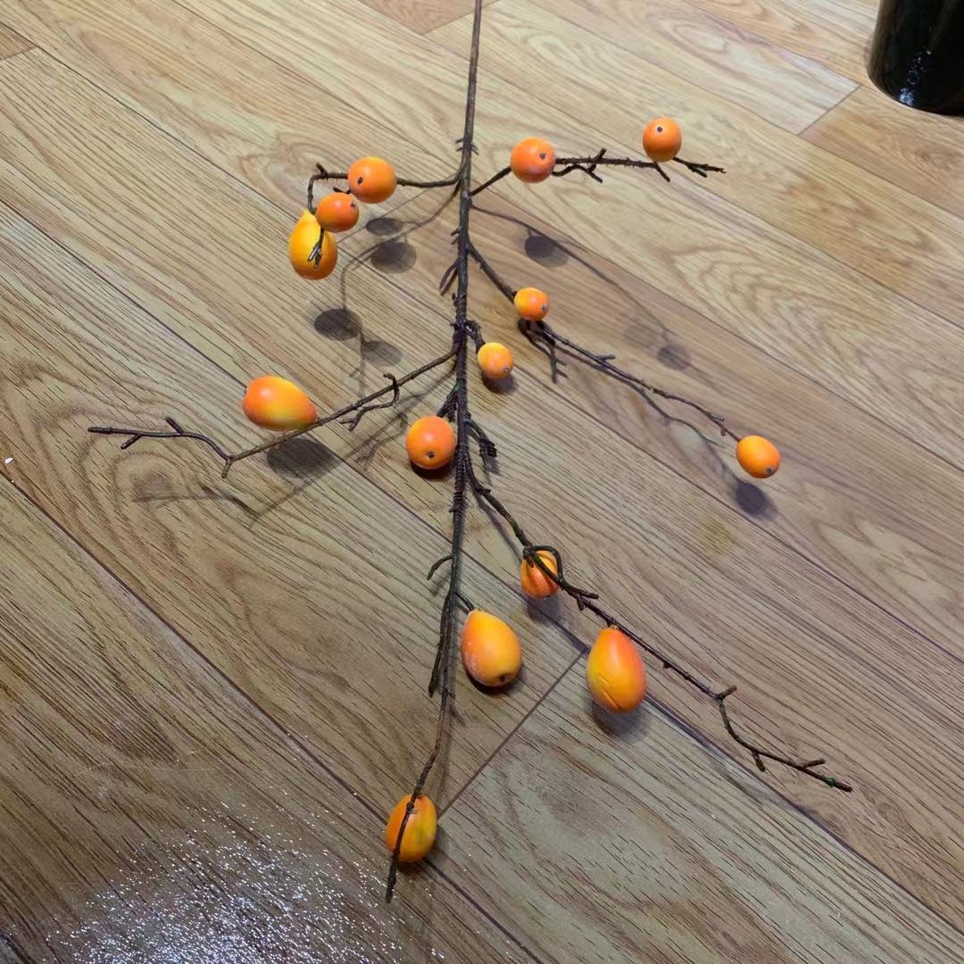 厂家批发 仿真黄金果假花布置绿植家居布置