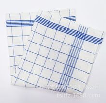 European hemp cotton color woven kitchen towel absorbent tea