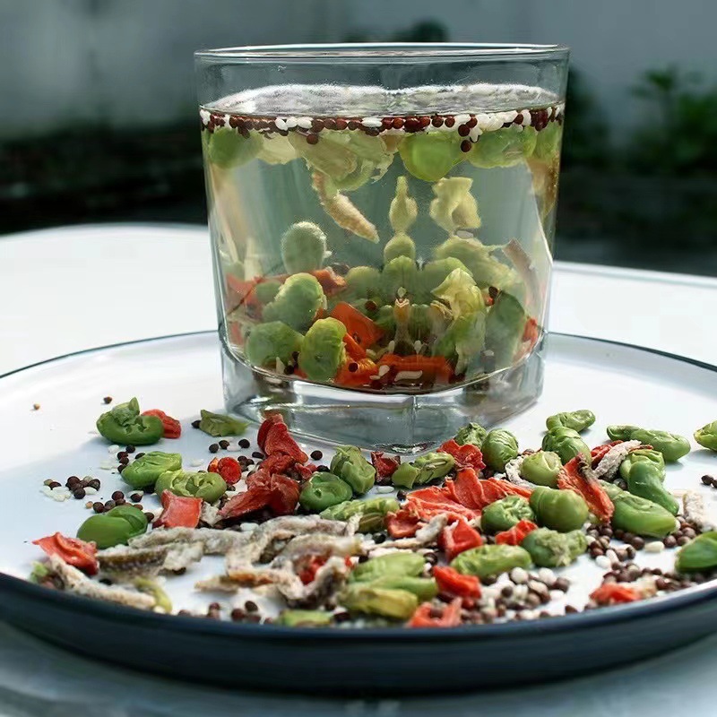 湖州特产熏豆茶 独立小包装 德清烘青豆 纯手工制作熏豆 咸茶食品