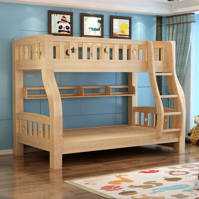 加粗加厚全实木子母床双层床两层床上下床成人高低床儿童床上下铺