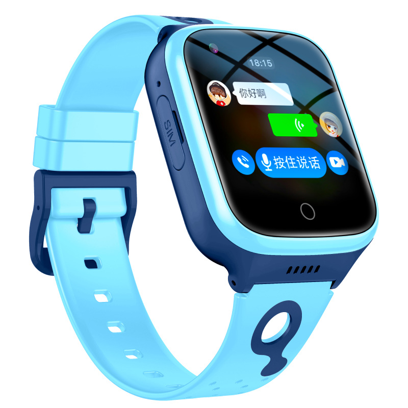 儿童电话手表4g全网通台湾香港视频通话男女智能定位学生电话手表