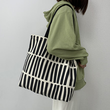 Women Canvas Tote Bag Fashion Korean Cotton Cloth Eco跨境专