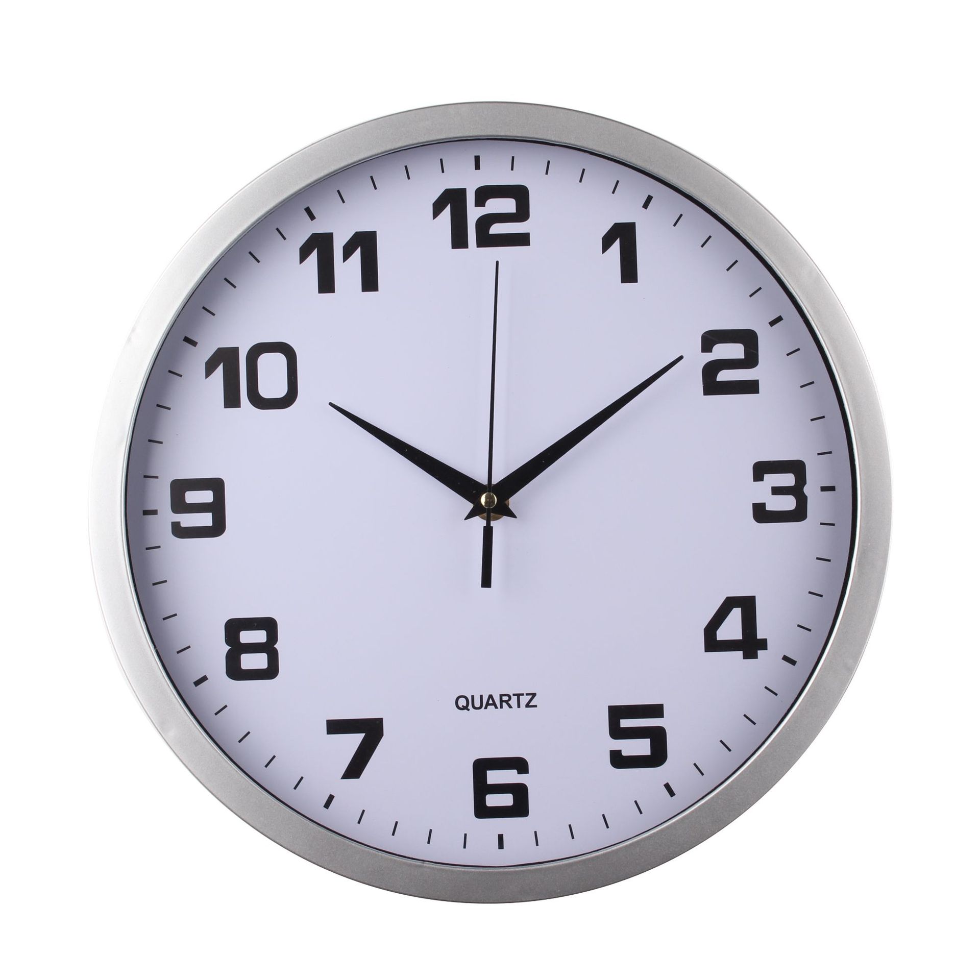 12-Inch Creative Fashion Clock Simple Digital Noiseless Hanging Clock Living Room Wall Clock Nordic Wall Clocks Factory Direct Wholesale