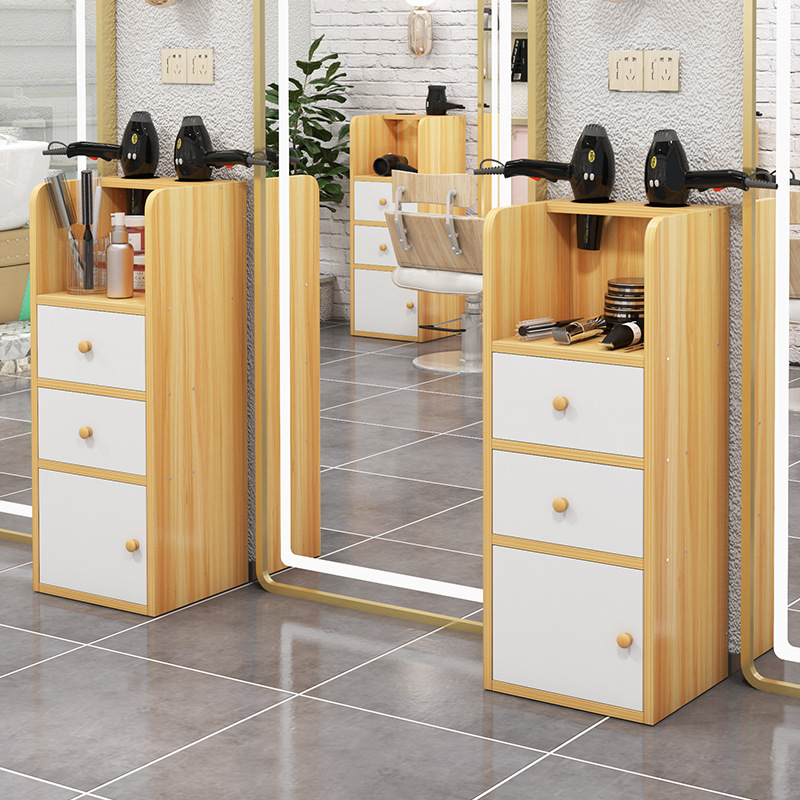 理发店工具柜多功能置物架美容院发廊专用工具台美发店小剪发柜子