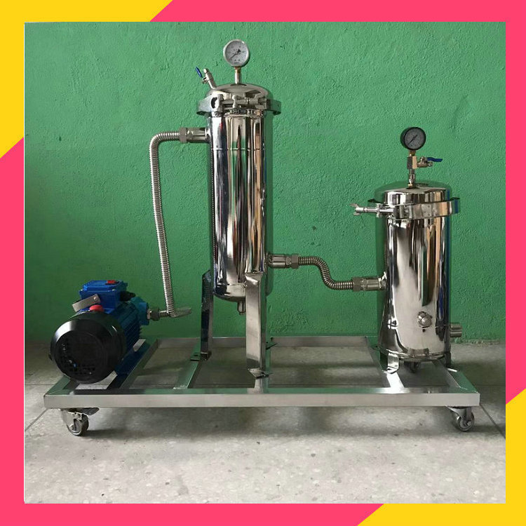 芝麻油过滤净化机 液压芝麻香油过滤器 石磨香油杂质过滤设备