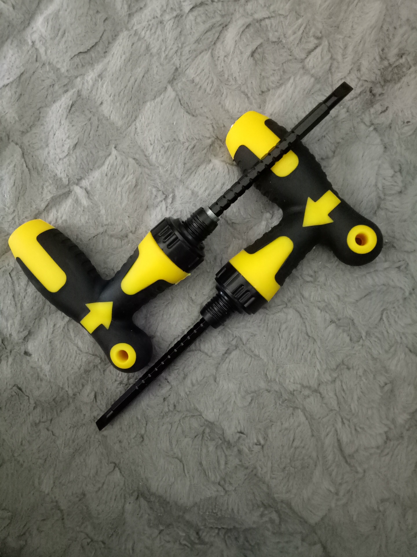 厂家直销t型螺丝刀 拐杖三用螺丝刀批发 多用棘轮三用螺丝刀