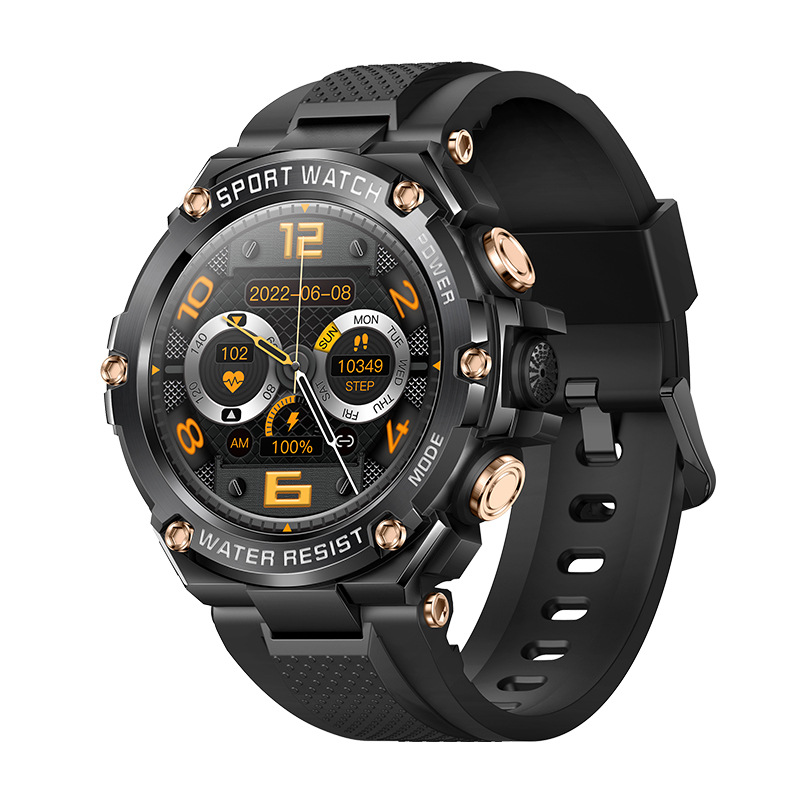 fitness smart watch运动智能手表防水游泳运动蓝牙智能手表男款