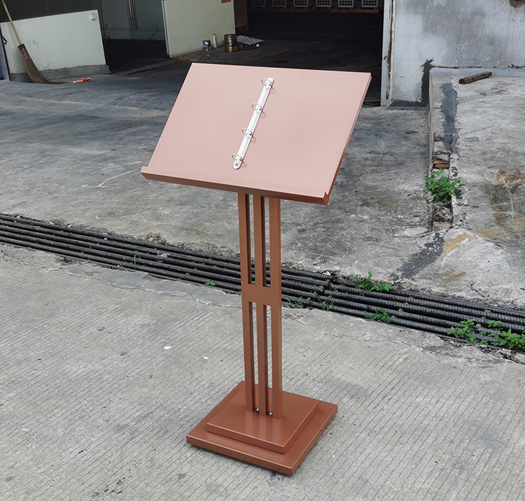 房地产售楼部户型图合同架资料架菜谱翻页架a4纸展示架公示栏