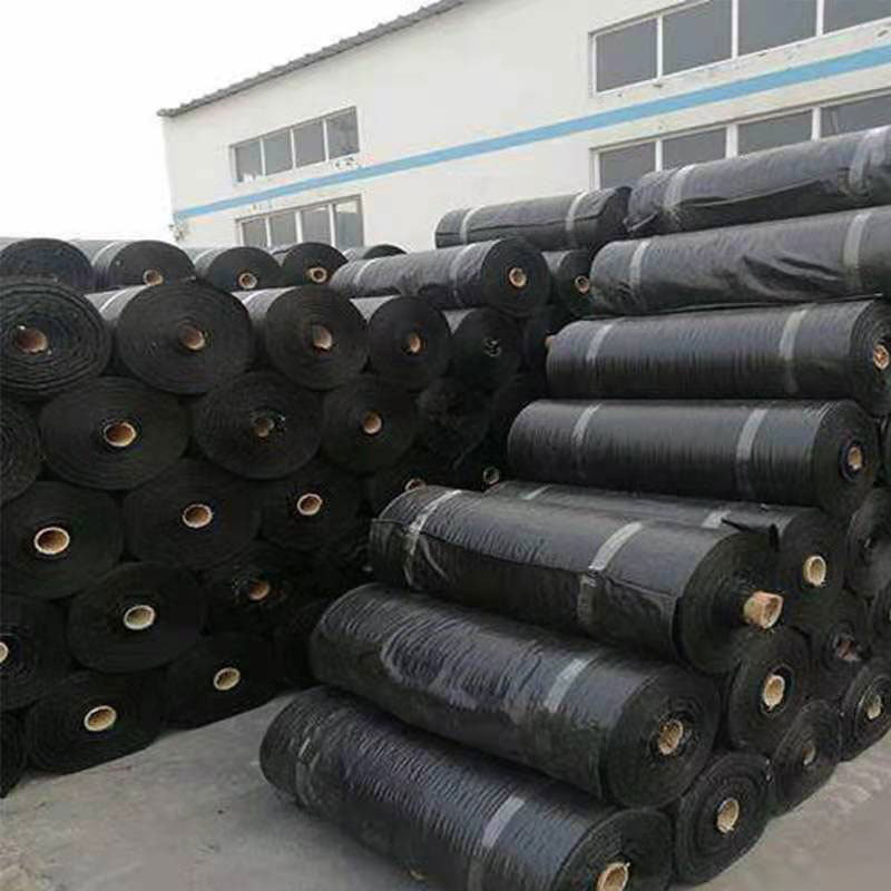 包邮防草布批发 果园大棚防草保湿黑色耐老化地布pe全新料防草布