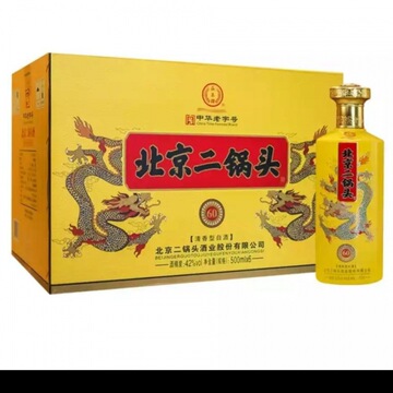 永丰牌北京二锅头相伴60清香型白酒42度500ml整箱6瓶 礼盒装-阿里巴巴