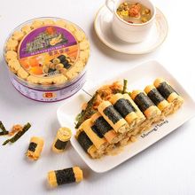 特产海苔紫菜鸡蛋卷零食食品饼干广东糕点下午茶点心小吃