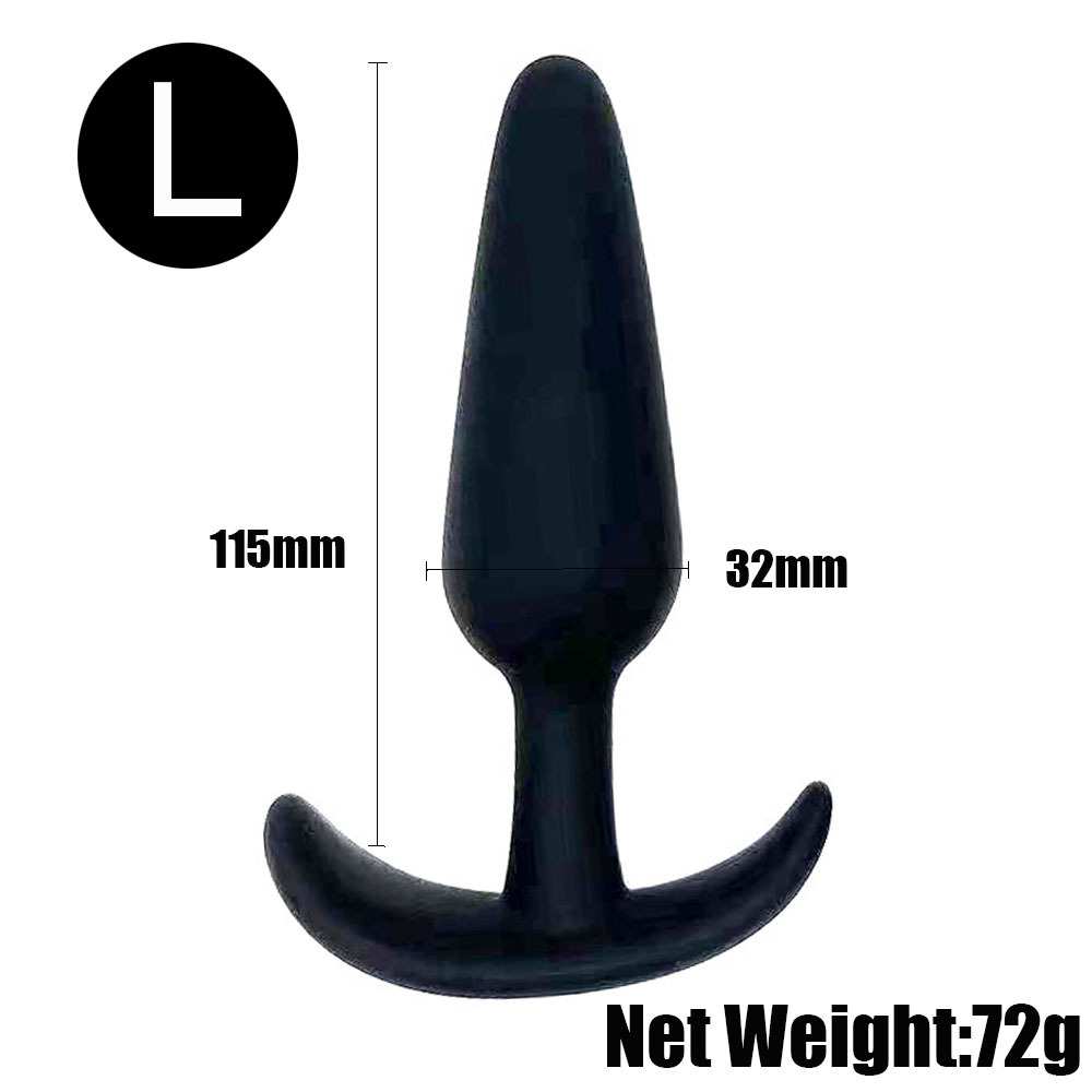 Small Entry Silicone Genie Butt Plug Go out Portable Men's and Women's Foreign Trade Venezuela Adult Sex Product